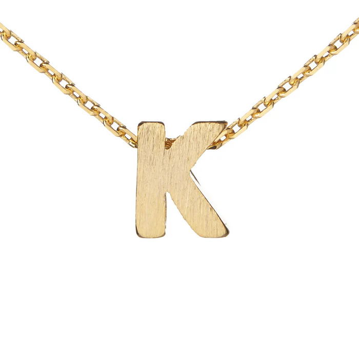 Gold Initial Necklace