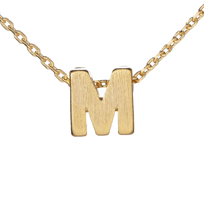 Gold Initial Necklace