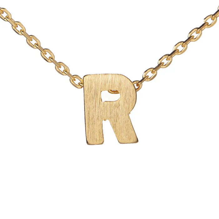 Gold Initial Necklace