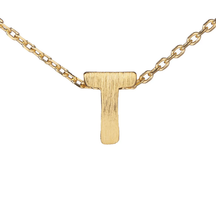 Gold Initial Necklace