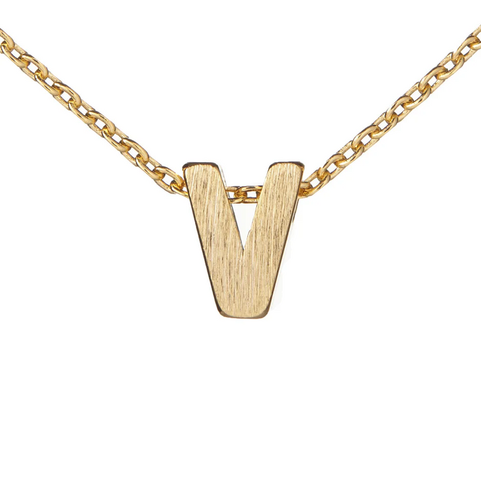 Gold Initial Necklace