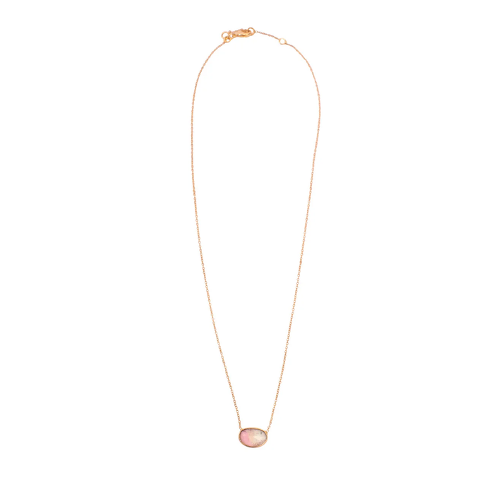Watermelon Tourmaline Necklace