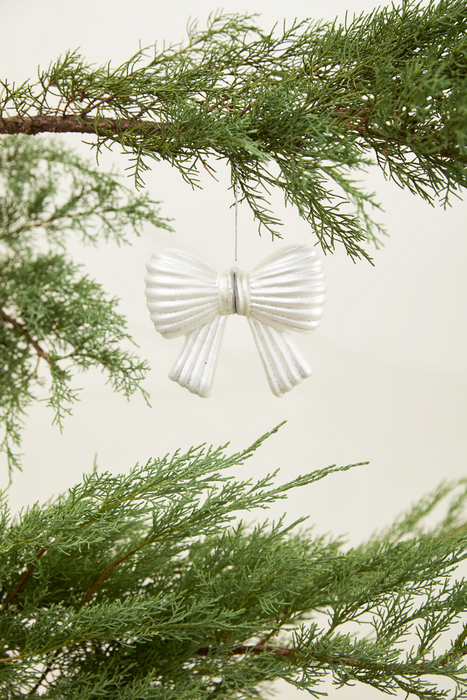 Metallic Bow Ornament