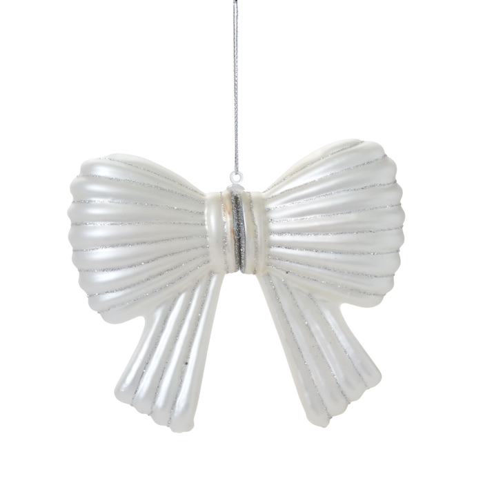 Metallic Bow Ornament