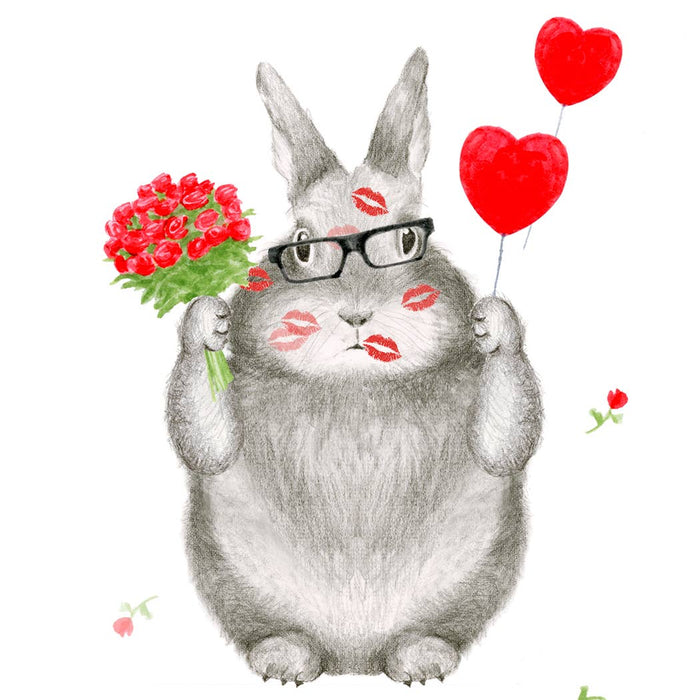 Love Bunny Card