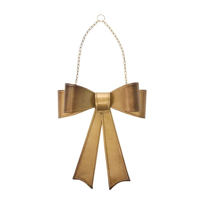 Metal Bow Wreath