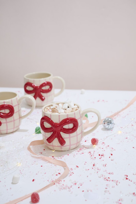 Red Bow Mug