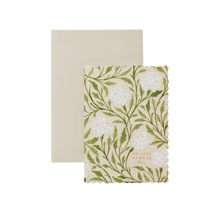 Flora 'On Your Wedding Day' Card