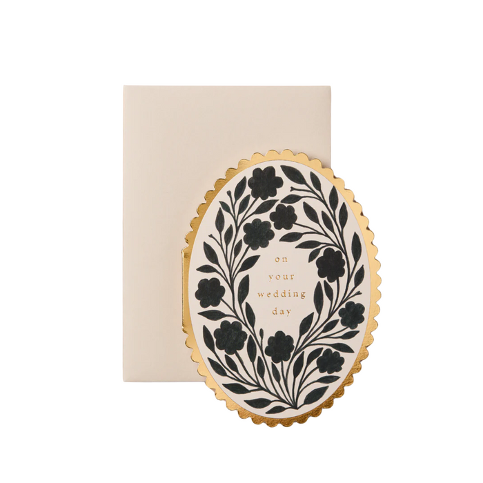 Ink Flora "On Your Wedding Day" Card