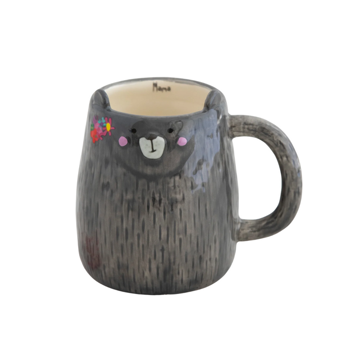 Grey Mama Bear Mug