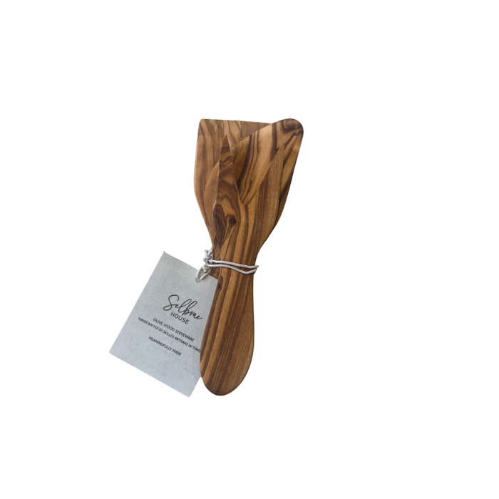 3 Mini Cheese Tools - Olive Wood