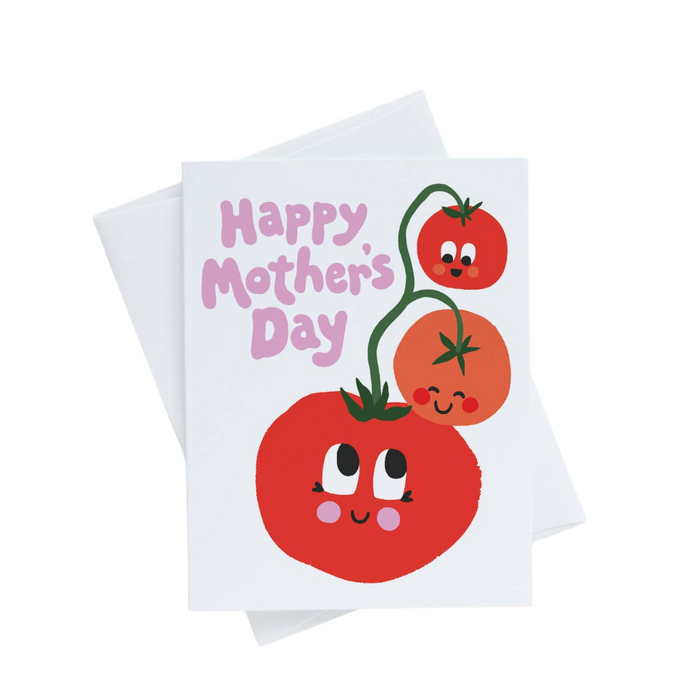 Tomato Family Mother's Day Card