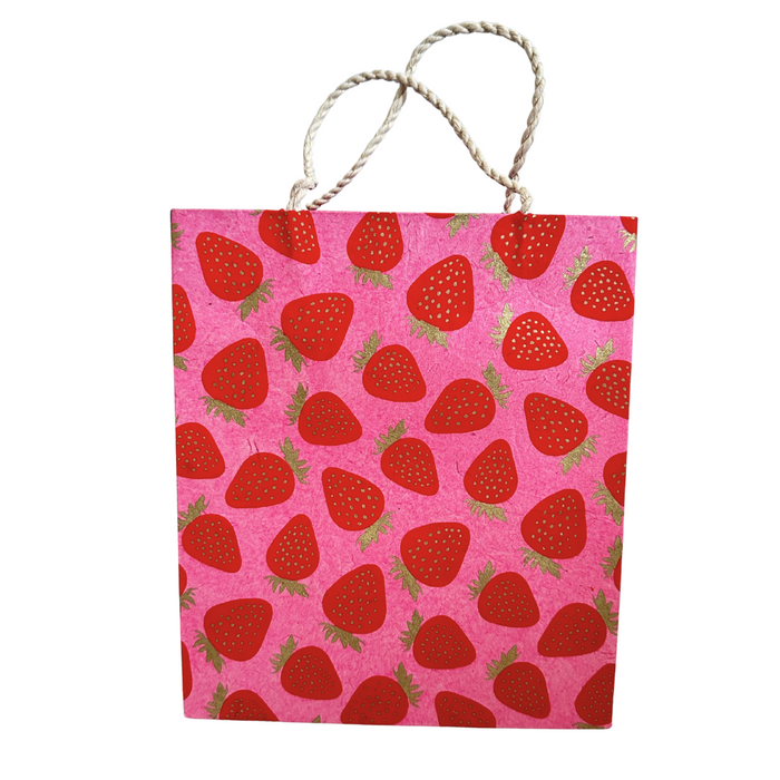 Medium Strawberry Gift Bag