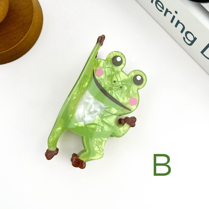Funny Frog Claw Clip