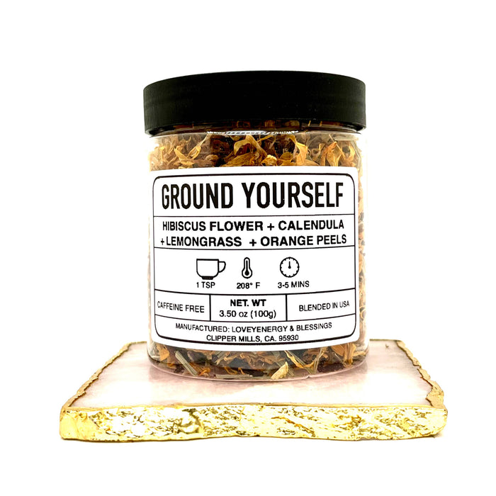 Ground Yourself Handcrafted Herbal Tea Blend
