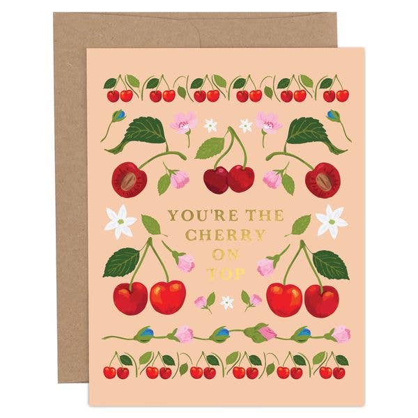 You're The Cherry On Top Love + Friendship Greeting Card
