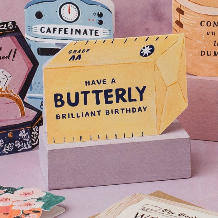 Butter Birthday Card | Funny Foodie Birthday Cards