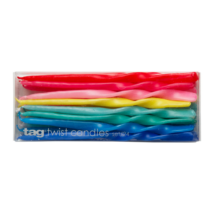 Twisted Taper Candles