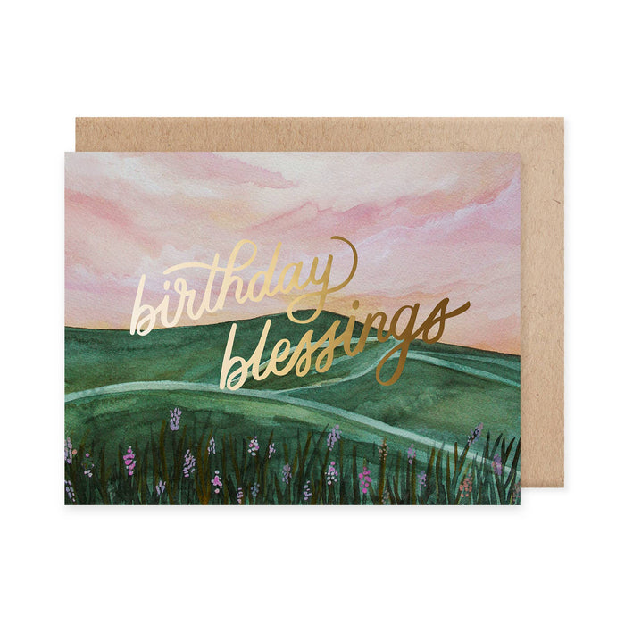 Birthday Blessings Card