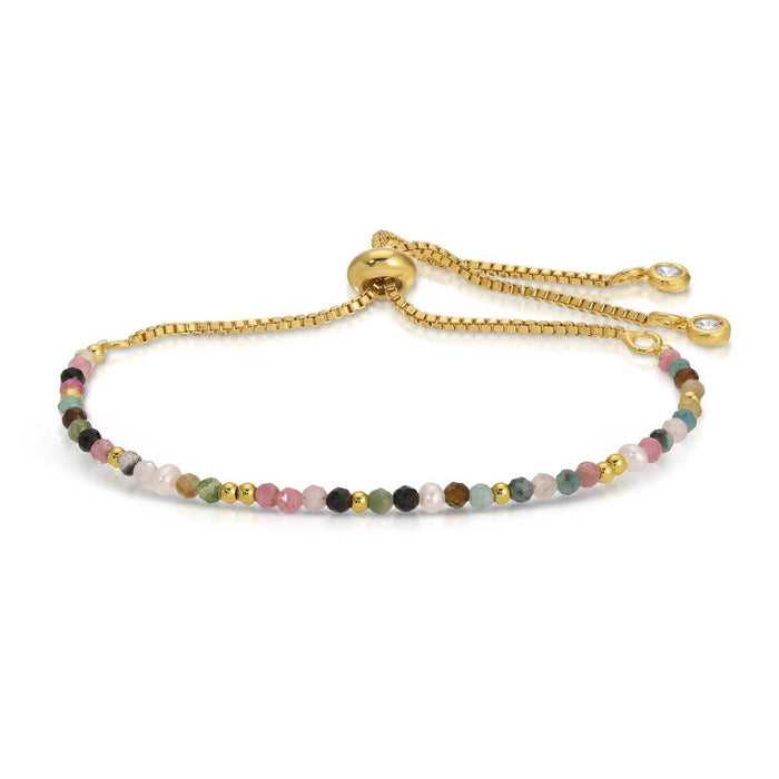Delicate Stone Pulley Bracelet