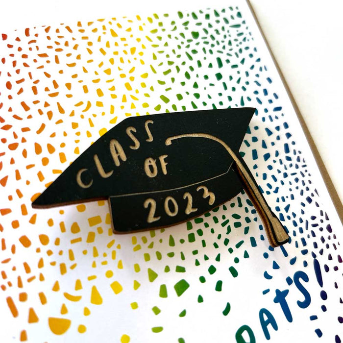 Congrats - Class of 2024 Graduation Magnet w/ Card