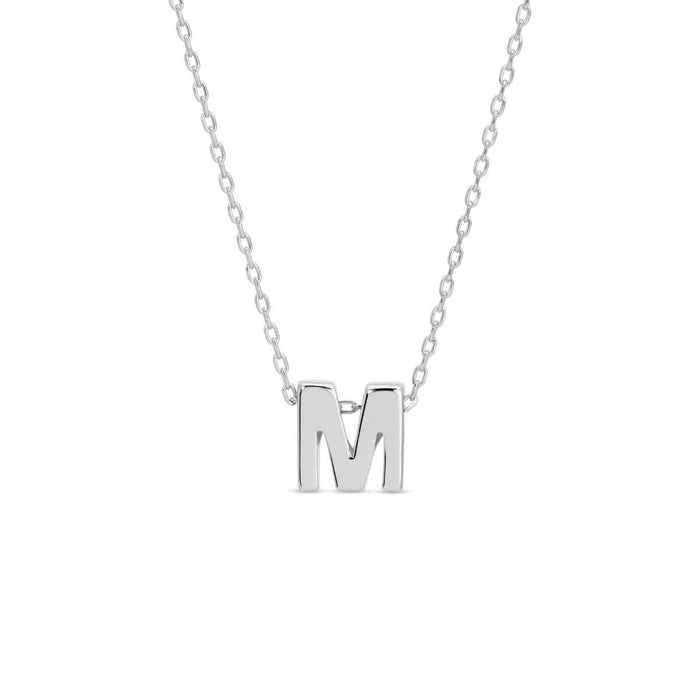 Small Initial Necklace
