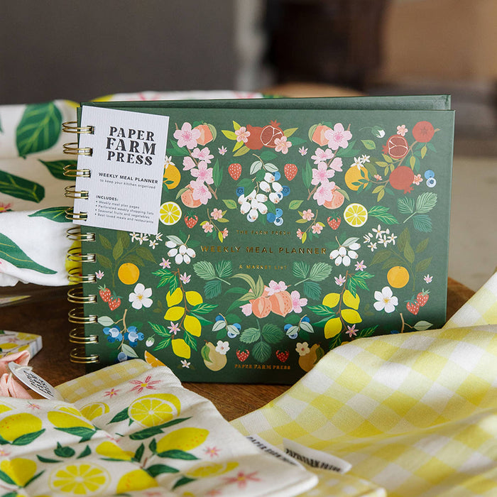 Farm Fresh Weekly Meal Planner - Floral
