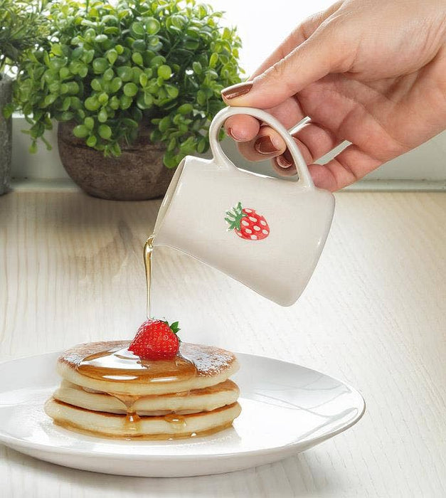 Strawberry Mini Jug-3"H(5oz)