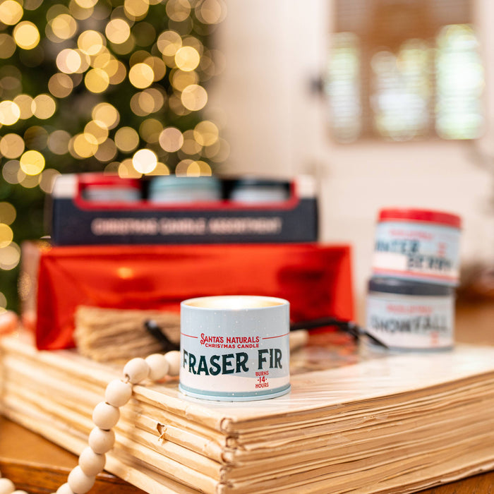 Christmas Candle in Fraser Fir 3.5oz Mini Trio  ($10 each)