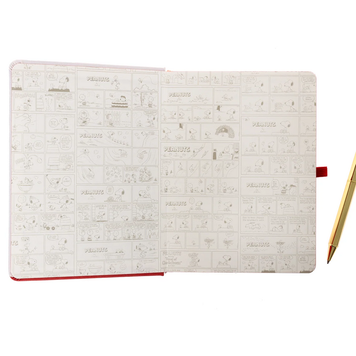Peanuts® Fabric-Bound Journal with Pen