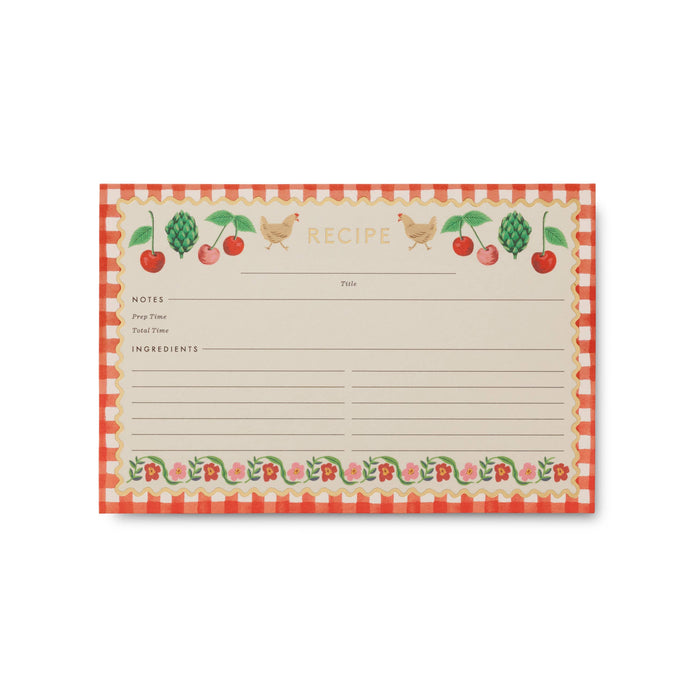 Cherry Farm Recipe Cards - Set of 12