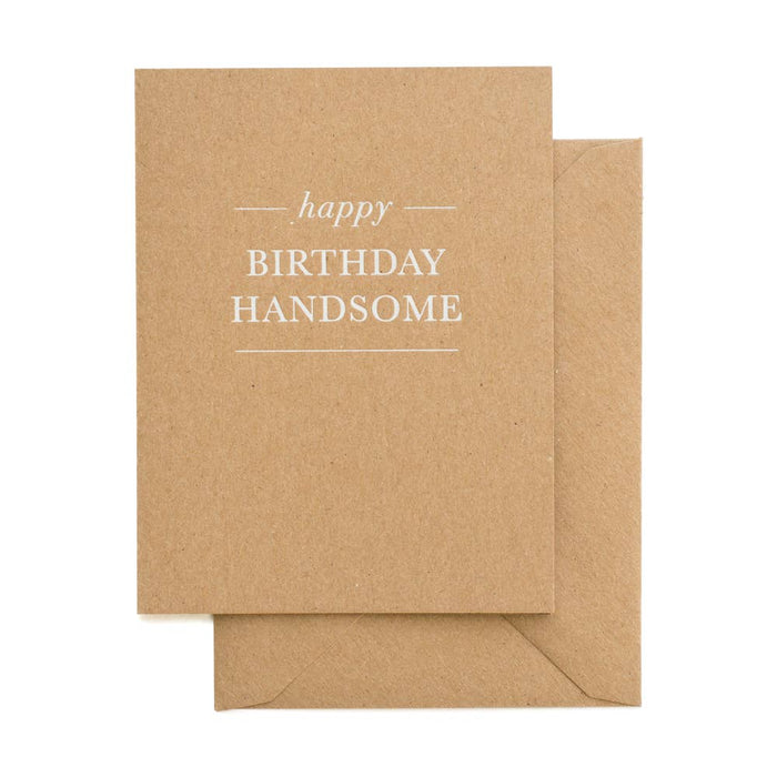 Handsome Birthday Card