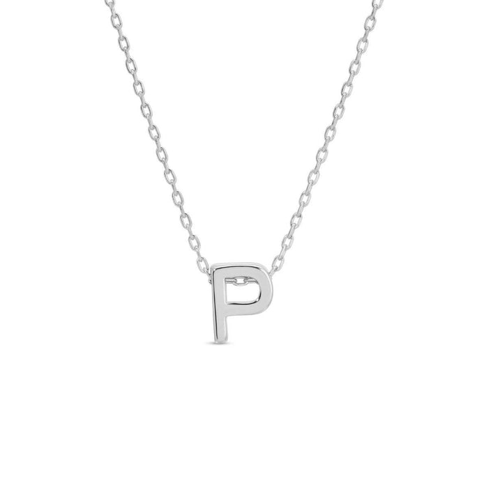 Small Initial Necklace