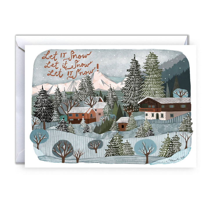 Holiday Card - Let it Snow!