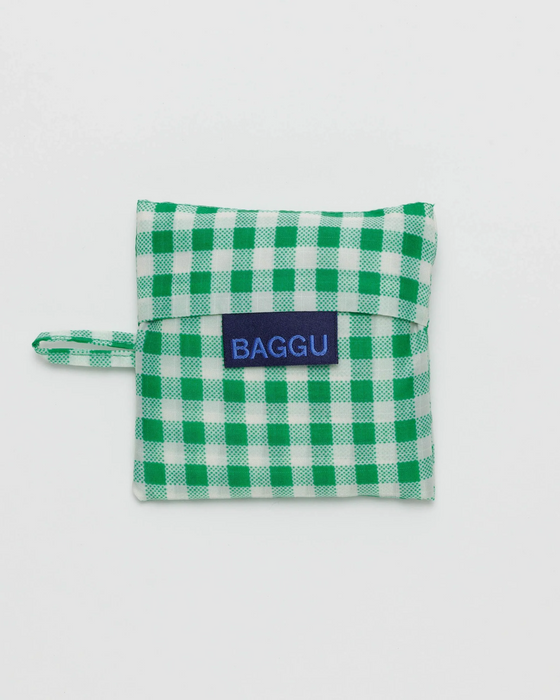 Baby Baggu- Green Gingham