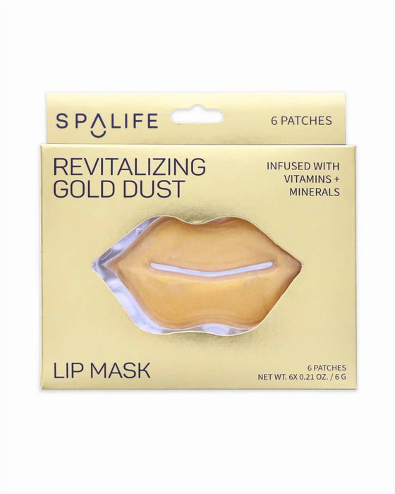 Revitalizing Gold Dust Lip Hydrogel Mask Lip Jellies