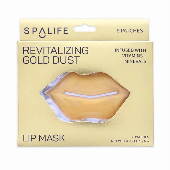 Revitalizing Gold Dust Lip Hydrogel Mask Lip Jellies