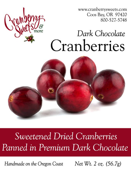 Dark Chocolate Covered Cranberries