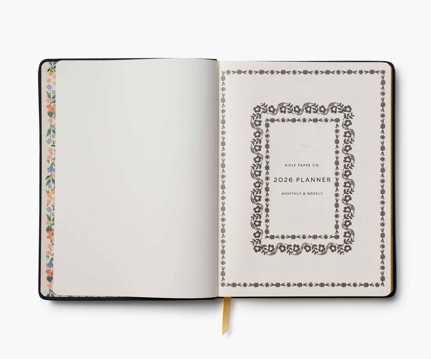 2026 Wildwood 12-Month Embroidered Bookbound Planner
