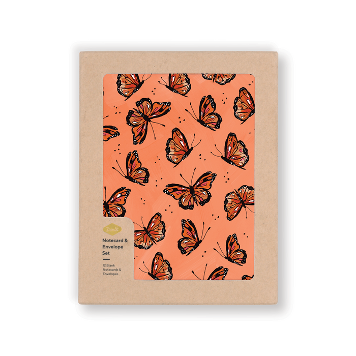 Flying Monarchs Notecard Set