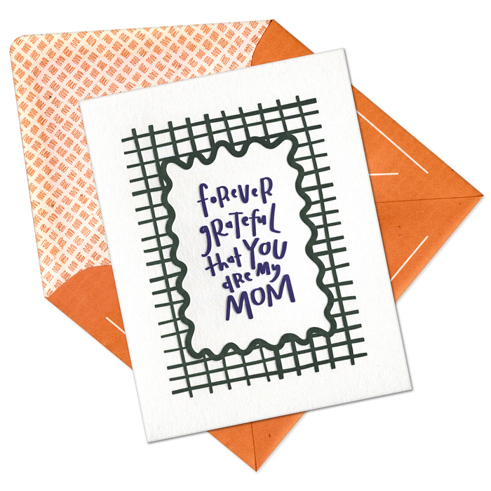 Forever Grateful Mom Greeting Card for Mother's Day