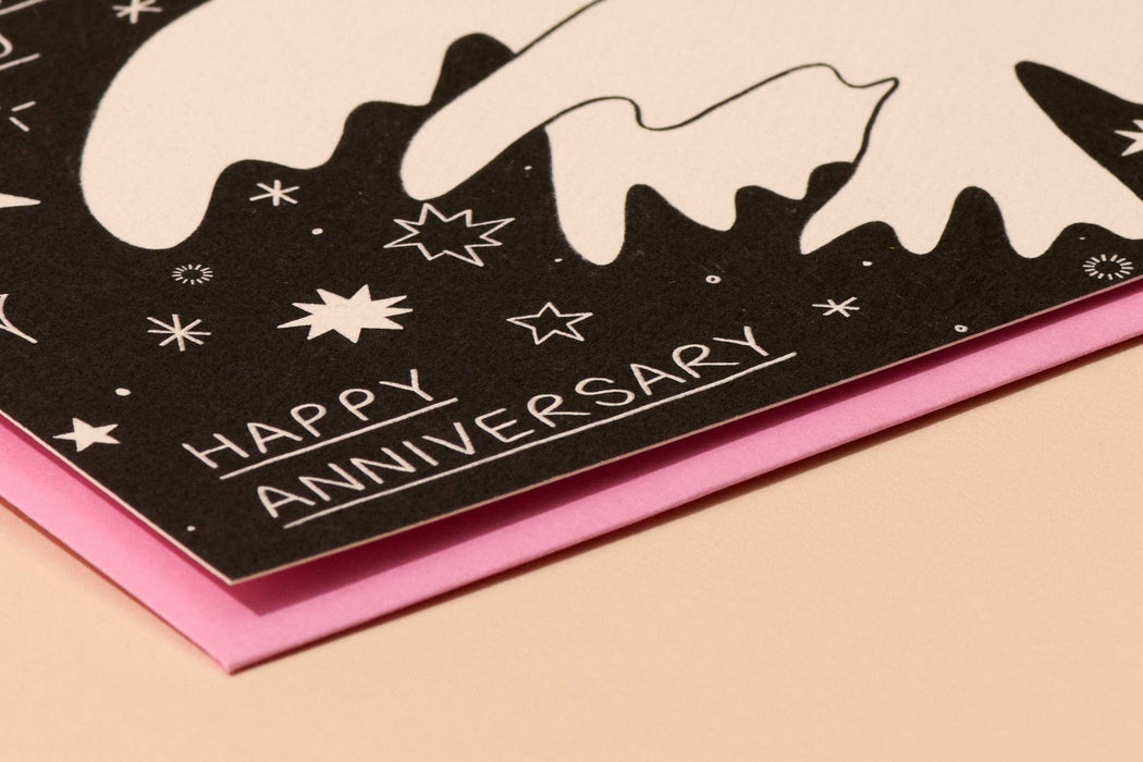 Love Doves Anniversary Card
