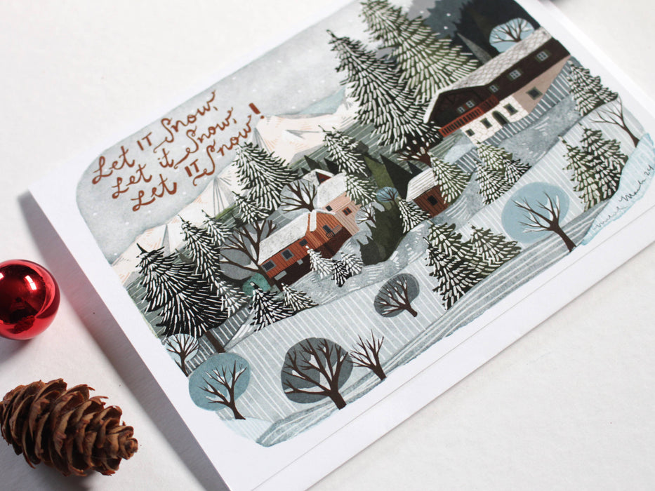 Holiday Card - Let it Snow!