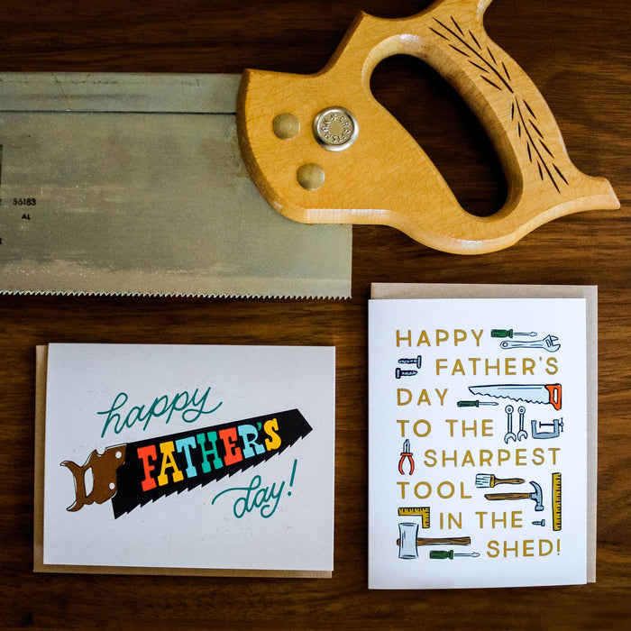 Sharpest Tool Father's Day Card