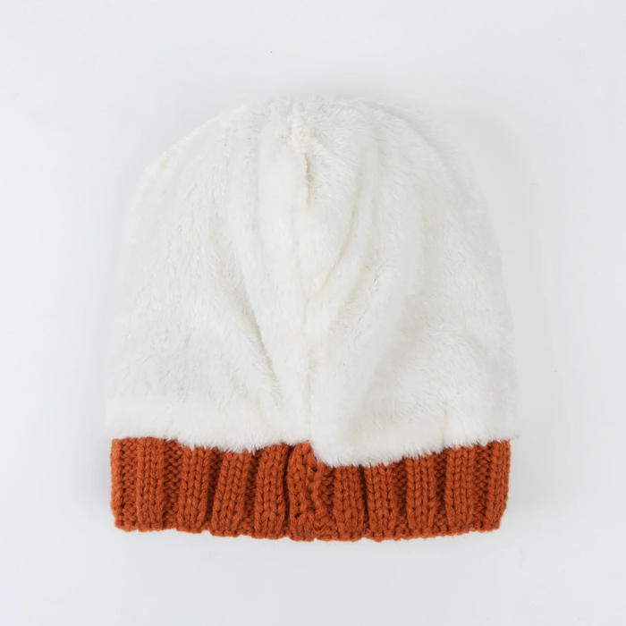 Sierra Cable Knit Pom Beanie