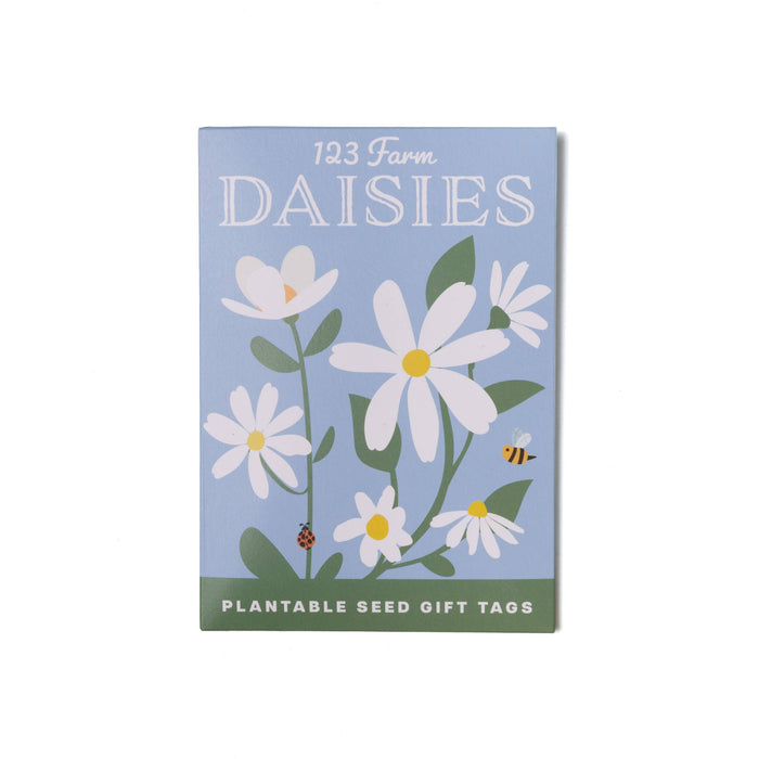 Plantable Seed Gift Tags - Vintage Seed Design, 5 Gift Tags