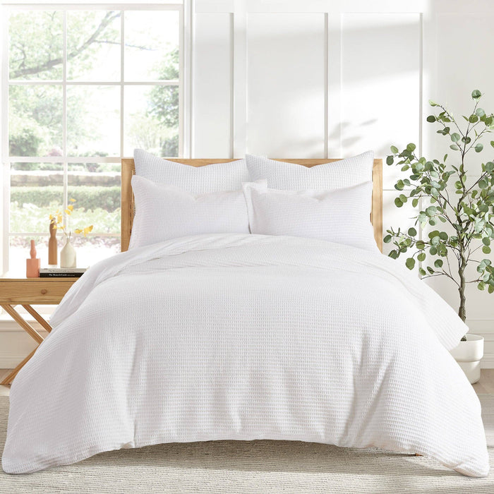 Cloud Waffle Duvet/Comforter Set