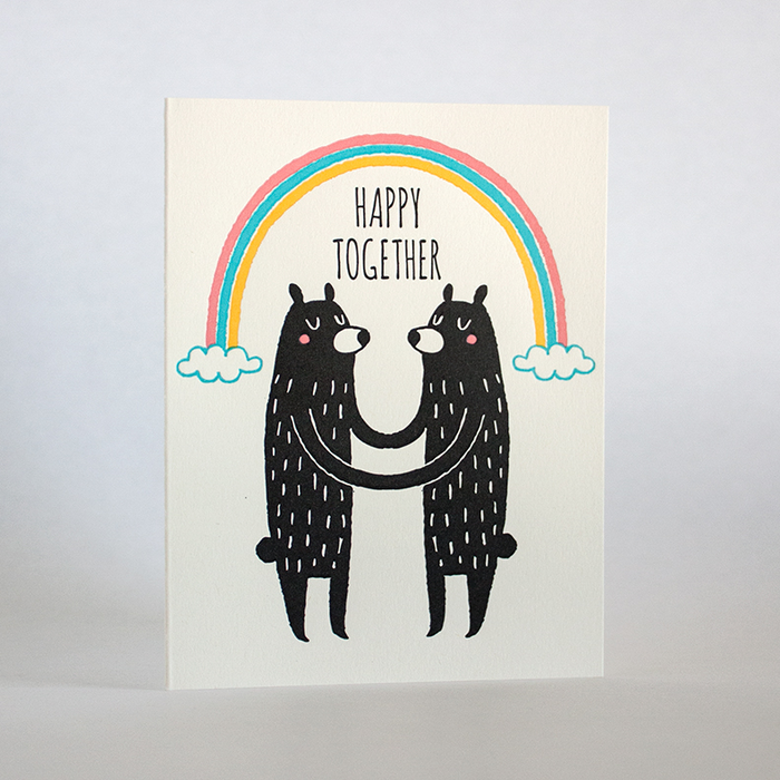Happy Together Bears Card