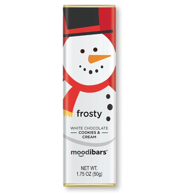 Moodibars® Frosty 1.5oz - White Chocolate Cookies & Cream