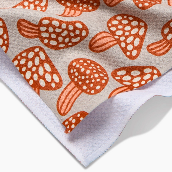 Many Mushrooms Geometry Towel